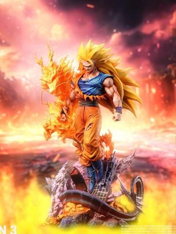  Super Saiyan 3 Goku - Dragon Ball - FXW Studio 