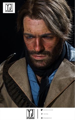  Arthur Morgan Bust - Red Dead Redemption - YJ Studio 