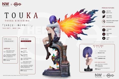  Touka Kirishima - Tokyo Ghoul - Hera Studio & Night Wing Studio 