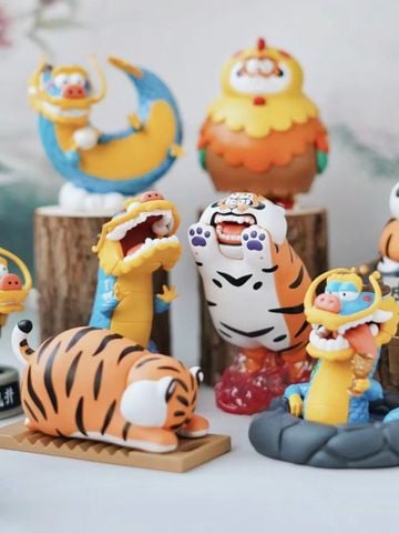  I’m Not A Fat Tiger Series Dragons Soar and Tigers Leap - 52Toys 