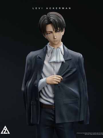  Black Suit Levi - Attack On Titan - AZ Studio 
