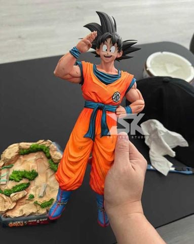  Goku & Chichi - Dragon Ball - Sky End Studio 