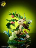  Leafeon Group - Pokemon - Moon Shadow Studio 