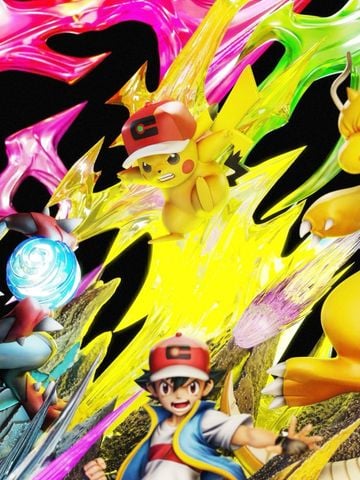  Ash Ketchum - Pokemon - EMO Studio 