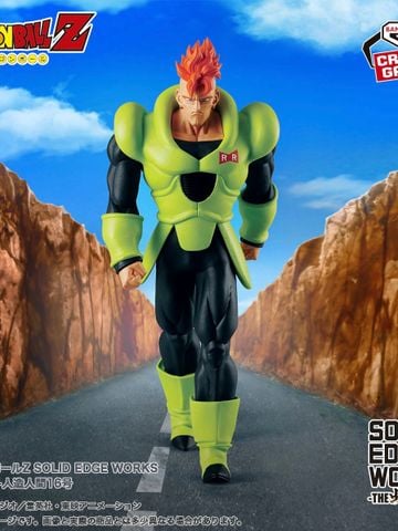  Android 16 Solid Edge Works - Dragon Ball - Banpresto 