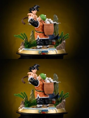 Kid Goku & Granpa Gohan - Dragon Ball - Singularity Studio 