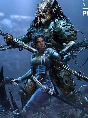  Machiko & Broken Tusk Predator - Aliens vs. Predator - Prime 1 Studio 