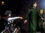  Mikasa & Armin & Eren - Attack On Titan - Model Power Studio 