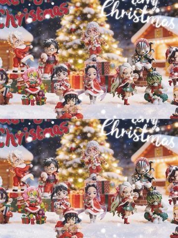  Inosuke & Giyuu & Rengoku & Uzui - Kimetsu no Yaiba - PomPon Studio 