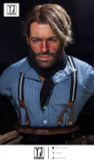  Arthur Morgan Bust - Red Dead Redemption - YJ Studio 