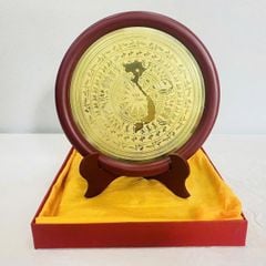 Tranh Quà Tặng Mặt-Trống-Đồng Đường Kính 23Cm