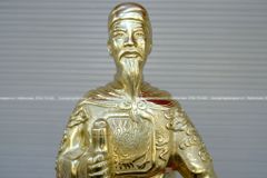 Tượng Đồng Trần Quốc Tuấn bằng đồng cát tút Cao 50Cm (hàng kỹ)