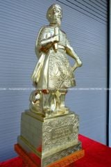 Tượng Đồng Trần Quốc Tuấn bằng đồng cát tút Cao 70Cm (hàng kỹ)