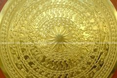 Tranh Trống Đồng - Khung Vuông - Kích Thước 141x141Cm Mặt Trống Đường Kính 108cm