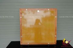 Tranh Chữ - Chữ Phúc Kích Thước 70x70 - Khung Hương Đá