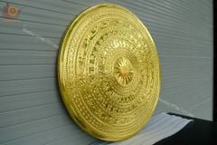 Mặt Trống Đồng Đúc DK 80 Cm Không Bản Đồ - Dát Vàng 24K