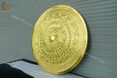 Mặt Trống Đồng Đúc DK 60 Cm - Dát Vàng 24k