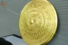 Mặt Trống Đồng Đúc DK 60 Cm - Dát Vàng 24k