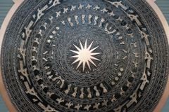 Mặt Trống Đồng Đúc DK 130 Cm Không Bản Đồ