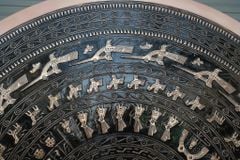 Mặt Trống Đồng Đúc DK 130 Cm Không Bản Đồ