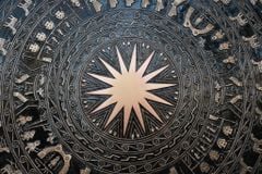 Mặt Trống Đồng Đúc DK 130 Cm Không Bản Đồ