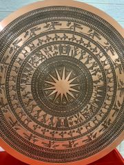 Mặt trống đồng đỏ đúc chìm đường kính 81cm nặng 25kg