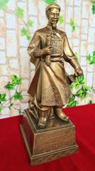 Tượng Đồng Trần Quốc Tuấn Cao 50cm màu giả cổ