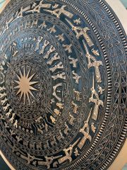 Mặt Trống Đồng Đúc DK 100 Cm Không Bản Đồ