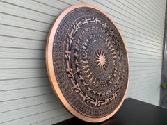 Mặt Trống Đồng Đúc DK 100 Cm Không Bản Đồ