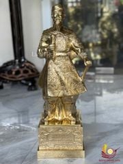 Tượng Danh Nhân- Trần Quốc Tuấn Cao 60 Cm - Đồng Catut