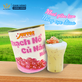  Thạch nổ củ năng hồng (850g) topping cho trà sữa và trà trái cây 