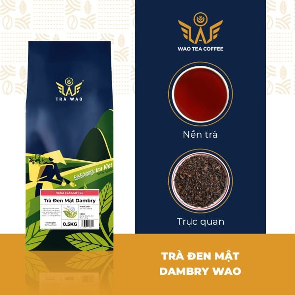  Trà Đen Mật Dambry WAO (1kg) 