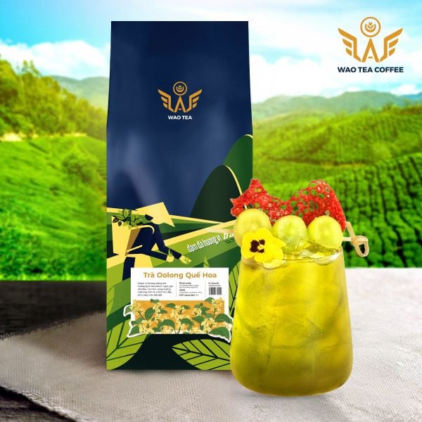  Trà Oolong Quế Hoa WAO (1kg) 