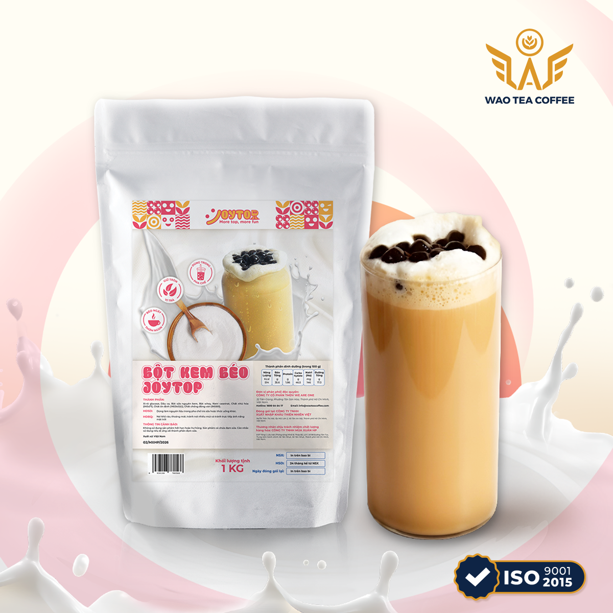 Bột Kem Béo JoyTop (1kg)