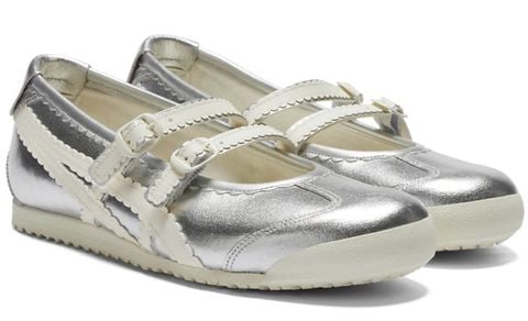  Onitsuka Tiger mexico 66 silver cream 