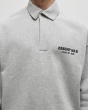  Essential Fleece Polo grey 