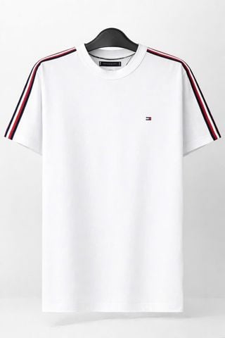  Tee Tommy Tape Basic White 