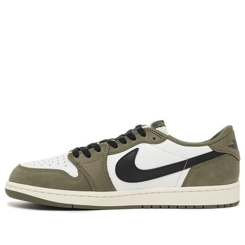  Jordan 1s low OG Medium Olive 