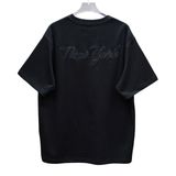 Tee New era Black logo newyork 