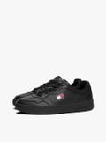  Tommy Hilfiger Trainers Black Leather 