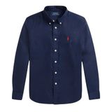  Sơ mi Ralph laurent long Sleeve logo Pony Line Navy 