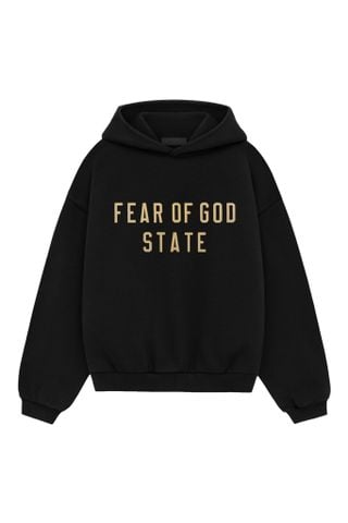  Essentials Fleece Hoodie state off Black 