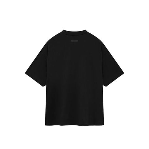  Tee Essentials University Logo heavy Black 