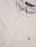  Sơ mi Polo Ralph Laurent long Sleeve line Begie 