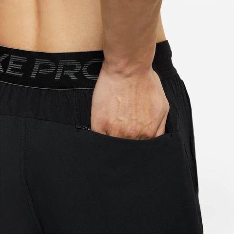  Short Nike pro black fullzip 