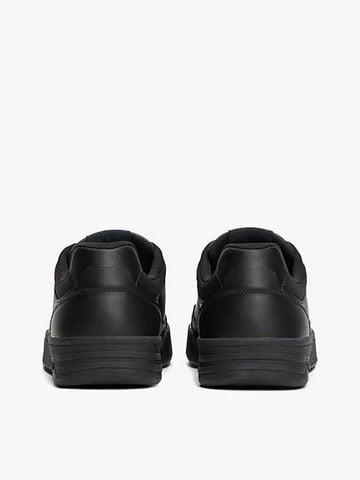  Tommy Hilfiger Trainers Black Leather 