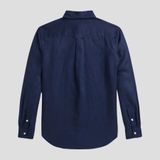  Sơ mi Ralph laurent long Sleeve logo Pony Line Navy 
