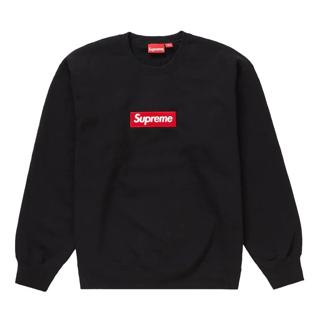  Sweater Supreme Box logo Black (FW22) 