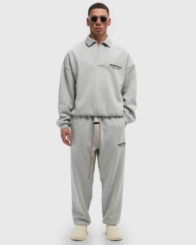  Essential Fleece Polo grey 