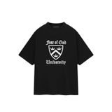  Tee Essentials University Logo heavy Black 